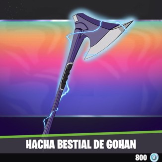 Hacha bestial de Gohan